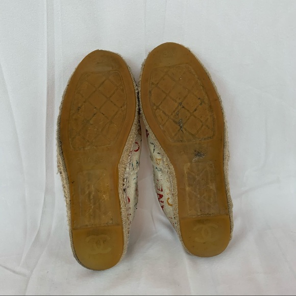 Chanel Graffiti Espadrilles - Picture 5 of 10